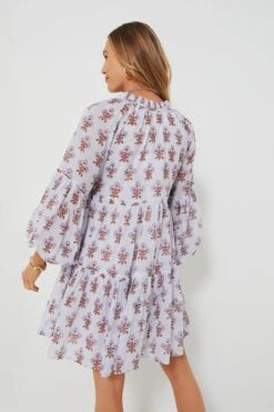 Lavender Atherton Balloon Sleeve Short Dress 9 Lavender Atherton Balloon Sleeve Short Dress -ULLA JOHNSON SHOP cKXyh0zd0phLi34jd80l9JZXb3enBZIE 1