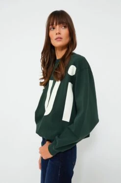 Forest Oversized Oui Sweatshirt -ULLA JOHNSON SHOP cZJZj13n9woX5mJzGN4OLBwIBIB1BpOf 1