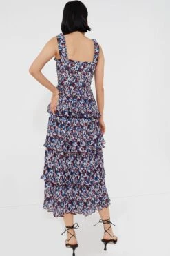 Ganni Multi Pleated Georgette Flounce Smock Midi Dress 9 Ganni Multi Pleated Georgette Flounce Smock Midi Dress -ULLA JOHNSON SHOP cbrRo8n41VmwRiUswZ2HgxQ0uHSUmrBZ 1