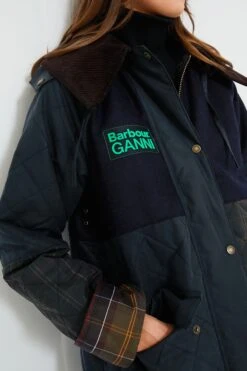 Navy Classic Barbour Ganni Burghley Jacket -ULLA JOHNSON SHOP cqU0Mz5VQazDvuWg7SMToNhDTdNeYycs 1