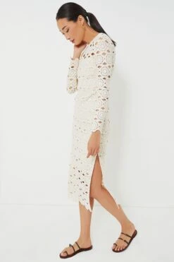 Floral Natural Crochet Marsielle Dress 8 Floral Natural Crochet Marsielle Dress -ULLA JOHNSON SHOP cwUME8s9vhbyZF8u3BxploGJVFmeITw7 1