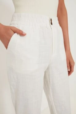 Marine Layer White Pull-On Pant 10 Marine Layer White Pull-On Pant -ULLA JOHNSON SHOP d4qUb8oNRDj4THOI7hkNoXKCkZ1RsNeT 1