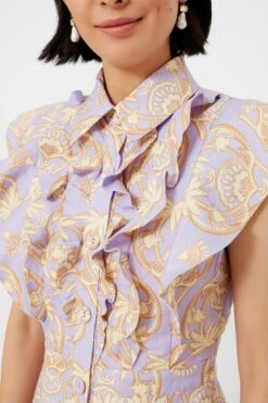 Palm Spliced Florence Mini Dress -ULLA JOHNSON SHOP dl4dS7wce6yVNBb03ryqmeT5ULBPK2J7 1