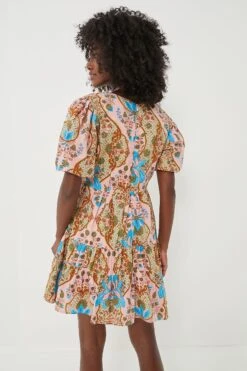 Peach Sloan Mini Dress -ULLA JOHNSON SHOP domQ58IrtZRniCKBKUsMhEhZ9a80EWeI 1