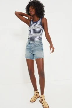 Vineyard Vines Marshmallow And Navy Stripe Heritage Rib Tank -ULLA JOHNSON SHOP eDXkGV7iRbjf1b3c35mQQxmWbh8d1ZKb 1