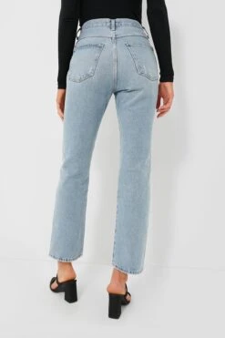 AGOLDE Riptide Pinch Waist High Rise Kick Flare -ULLA JOHNSON SHOP eQgSLvIrcidKnVzG8XoUneDmsQN4Yqif 1