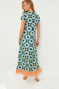 Plaza Swing Dress With Feathers -ULLA JOHNSON SHOP eRLKepJ67LNuluZGqMQl31uzbopXLItE 1