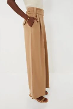 Staud Camel Ruth Pant 8 Staud Camel Ruth Pant -ULLA JOHNSON SHOP efH8oEhEk2H0C3D3ntPT9LT9a90jYN0B 1