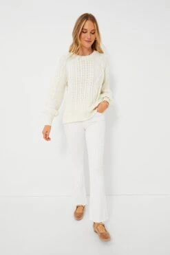 Sea Salt Harmonija Cable Sweater -ULLA JOHNSON SHOP fXNMjZrRDIyv6bCBX0msEMGp1cR5tRa1 1