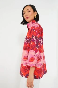 Poppy Stripe Margot Top -ULLA JOHNSON SHOP fbCveMeFDCHkZsC5x2MnsNJrik4xyumn 1