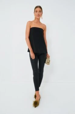 Strapless Noir Crepe Marin Top -ULLA JOHNSON SHOP fnaTEMY6WHWS1wbTuUD85ivCDhqCmQFy 1