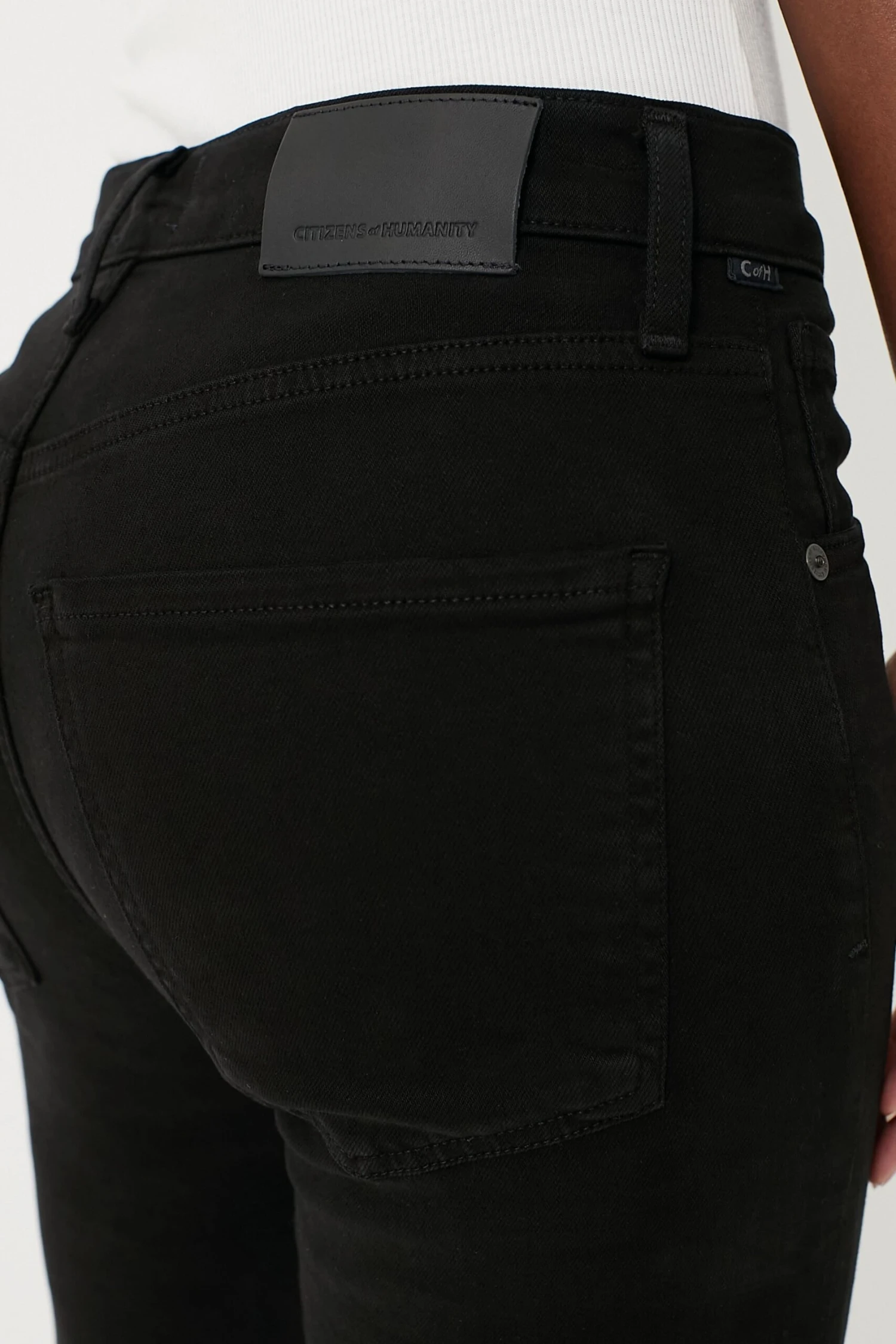 CITIZENS OF HUMANITY Plush Black Isola Flare 5 CITIZENS OF HUMANITY Plush Black Isola Flare - Image 5