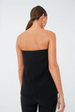 Strapless Noir Crepe Marin Top -ULLA JOHNSON SHOP gCZH8OiuLwPA2sUlt1p75VHTdOv5B9aT 1