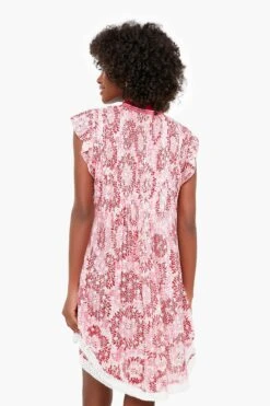 Pink Sunflower Sasha Mini Dress -ULLA JOHNSON SHOP gd1wTJ3mYIuM6A4gQGjdgTdzY4NHZ2YF 1