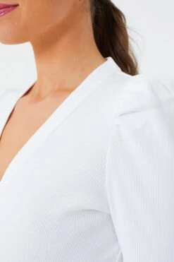 Veronica Beard White Dekalb Top -ULLA JOHNSON SHOP ghs8RHfXRFuuykpjthkIct41uijLUYdl 1