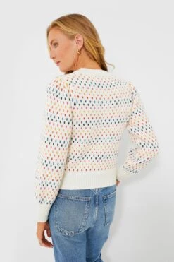 Marine Layer Rainbow Alma Puff Sleeve Sweater -ULLA JOHNSON SHOP h2YIQdqhnpLx4acELq6ZDsz2v9VRdE08 1