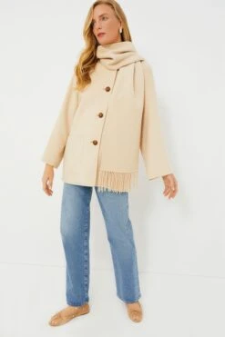 Marella Ivory Rally Jacket