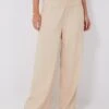 Sand Air Linen Smocked Pants