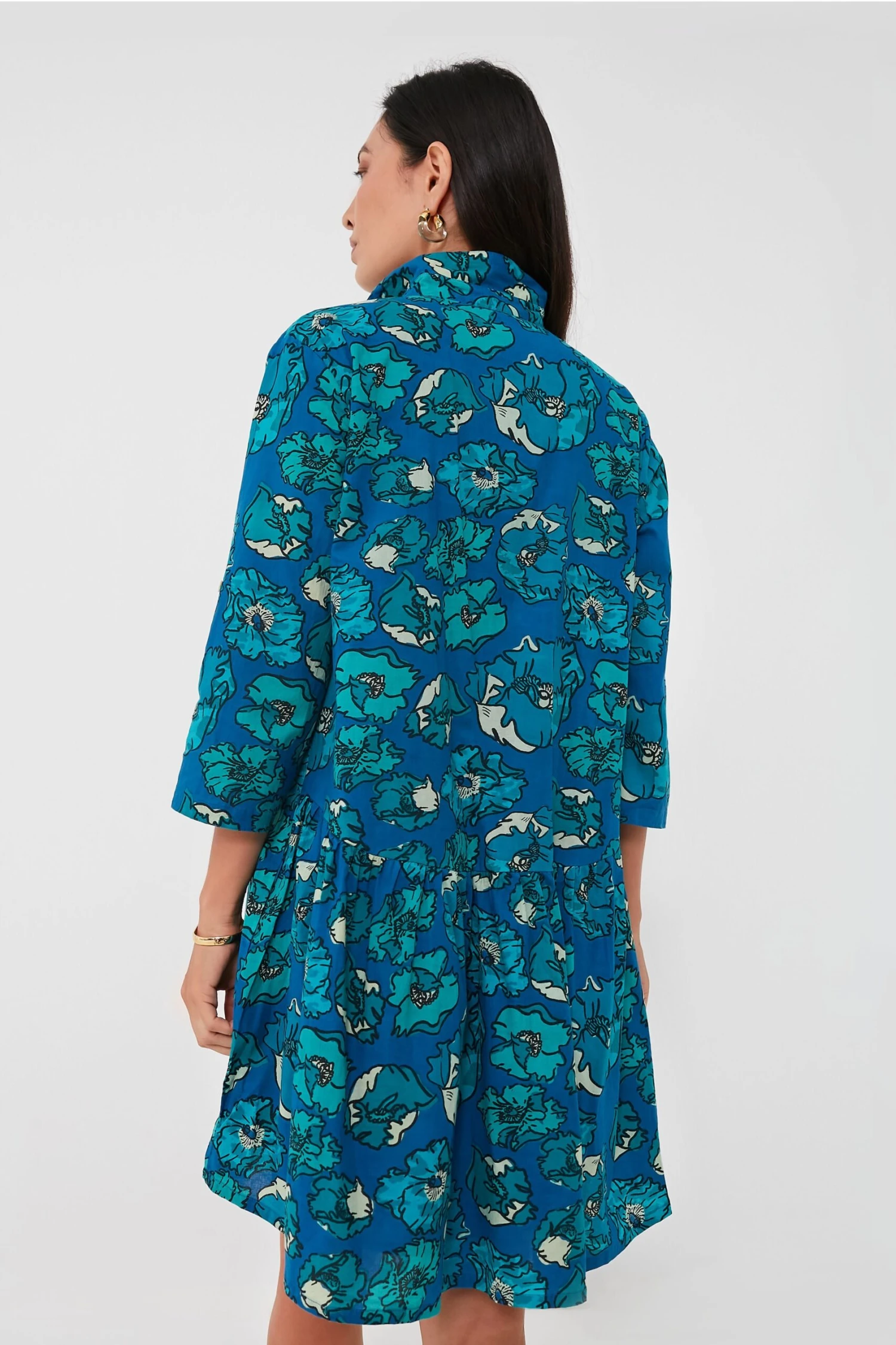 Exclusive Blue Guadalupe Deauville Dress 4 Exclusive Blue Guadalupe Deauville Dress - Image 4