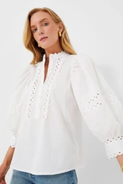 ANTIK BATIK White Rodo Blouse