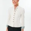 Ivory Velvet Annabelle Bride Jacket