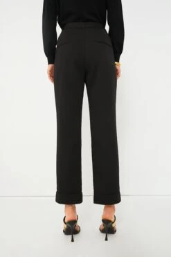 Black Pleated Duncan Trouser -ULLA JOHNSON SHOP ioyAbWWMfz8DnrJ2XgdXyeMGZUjb6o5f 1