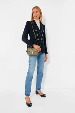 Veronica Beard Navy Stripe Miller Dickey Jacket -ULLA JOHNSON SHOP iuvdjP2W0InaLkAiw517cJiCbL5tWrdz 1