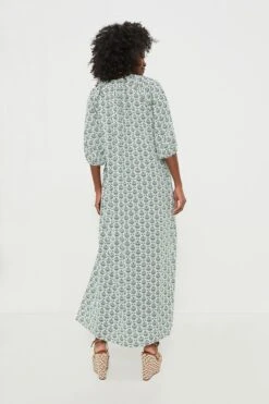 Green Leaves Laurel Maxi Dress -ULLA JOHNSON SHOP jEhocdlCcHMcpupNdSFPNHV2SUgc0b4u 1
