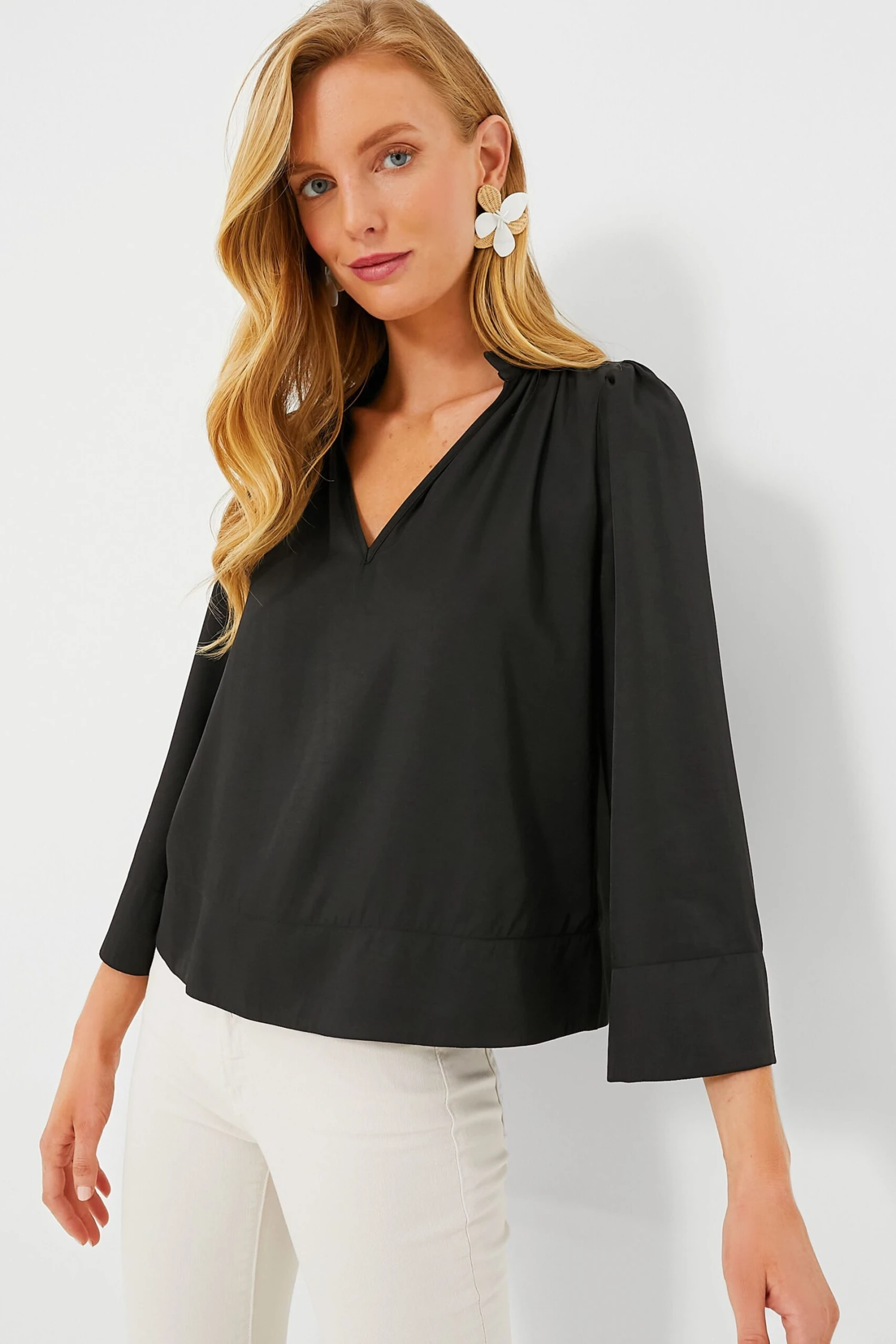 Black Phillipa Blouse 1 Black Phillipa Blouse