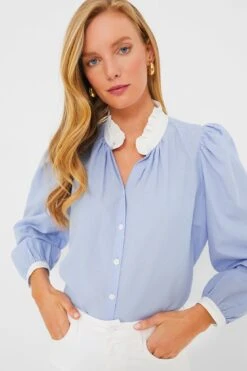 French Blue Cosette Button Down