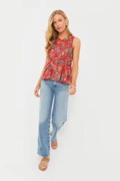 ULLA JOHNSON Hibiscus Sydney Top -ULLA JOHNSON SHOP kcJvpgb8reHIbkeyGU0RPFo4wSimWZfo 1