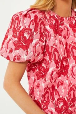 Rose Jacquard Lyla Blouse -ULLA JOHNSON SHOP kh2x8tDah9Ujzsr1zsZSdSImJLaqpzyt 1