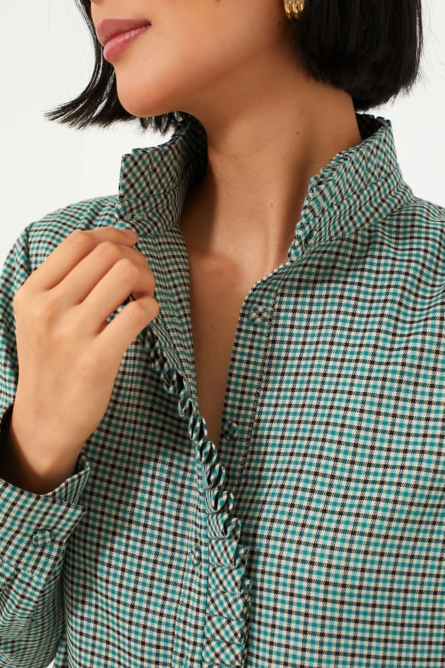 Palladian Check Tate Dress 5 Palladian Check Tate Dress - Image 5