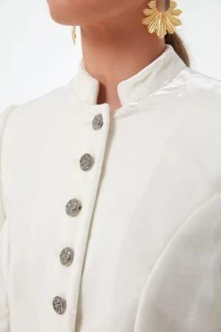 Ivory Velvet Annabelle Bride Jacket -ULLA JOHNSON SHOP kvZee75EALUCESgZA66KoNQ6nxsKweV2 1