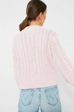 Pink Salt Colette Cardigan -ULLA JOHNSON SHOP l9ojBIqk9Pi940mKXEI9WXayQBozVT2E 1