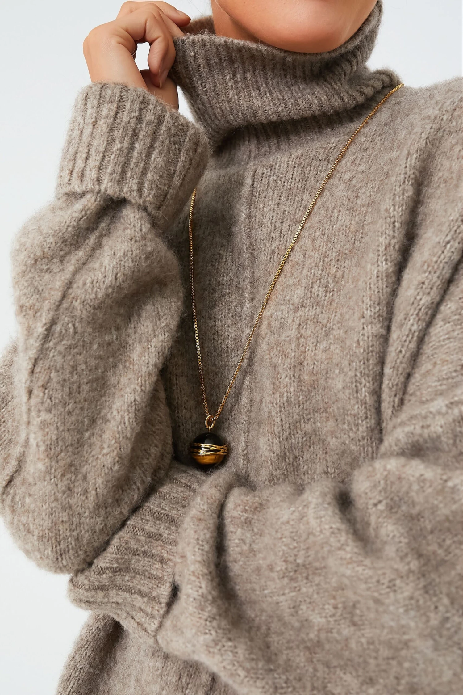 Vanessa Bruno Fauve Balade Turtleneck Sweater 5 Vanessa Bruno Fauve Balade Turtleneck Sweater - Image 5