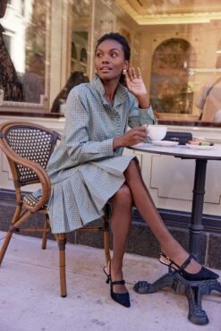 Palladian Check Tate Dress 15 Palladian Check Tate Dress -ULLA JOHNSON SHOP lVAwSp8tHXFvWMJ5n378A8BshRrAbGaH 1