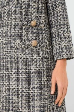 Smoke And Mirrors Long Sleeve Tweed Jackie Dress -ULLA JOHNSON SHOP lqLdwMHmEnKZDDoV4C7G0a3FPg0H68mV 1