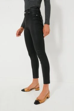 7 For All Mankind The Black Coated High Waist Ankle Skinny 10 7 For All Mankind The Black Coated High Waist Ankle Skinny -ULLA JOHNSON SHOP m45OBlqJBmkAqcAZKaJXa5vx7xaVqyf6 1