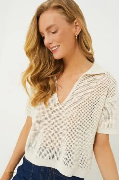 Vanessa Bruno Ecru Cytinelle Shirt