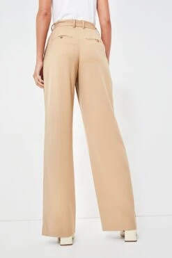 Staud Camel Luisa Pant -ULLA JOHNSON SHOP mozvc0eLj6n6n8XdMFRcRJpIPrHc16YR 1