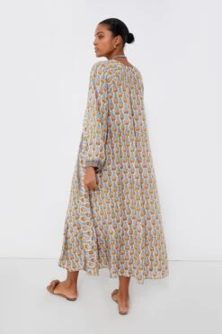 Tulip Print French Blue Fiore Maxi Dress -ULLA JOHNSON SHOP ntIaQ7D7m4VVpxjhWDGhM6MZsNbDkuHf 1