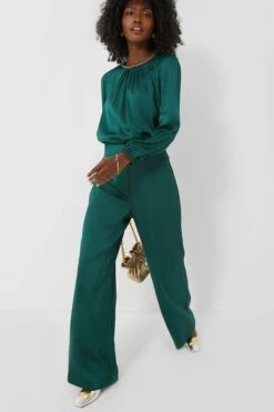 Rainforest Green Erin Pants -ULLA JOHNSON SHOP o7F8XfH3GaqGIJmEQoeu5AkTj7NYBogb 1