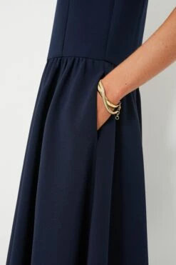 Navy Aerin Dress -ULLA JOHNSON SHOP oGfSomF5GORpbrodnR09heS8ovpQUUz8 1