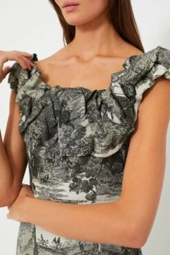 Middleburg Toile Suze Dress -ULLA JOHNSON SHOP oMk8Fr2DUUgBUbcNGajgq0gUlvafMPkk 1