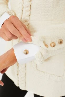 Braided Trim Shay Jacket -ULLA JOHNSON SHOP oT6ZhUB4tDRMLowMZpY3jqPqRirVq2iN 1