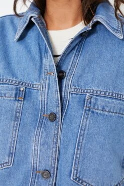 Vanessa Bruno Indigo Clair Barnabe Jacket -ULLA JOHNSON SHOP oVOXwYsACuVdSnXQhvE6nfxg5dIOhOLJ 1