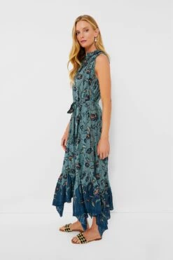 ULLA JOHNSON Cornflower Beverly Dress -ULLA JOHNSON SHOP ojhPny45w0aQx7JPdcXv17mXIppaHouv 1