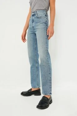 AGOLDE Navigate 90s Pinch Waist High Rise Straight -ULLA JOHNSON SHOP on3tSre4cD95NbM91d9Cpghn1EnteAsH 1