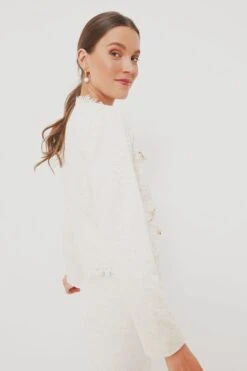 SELF PORTRAIT Cream Cord Lace Jacket -ULLA JOHNSON SHOP pCNtfapDgIDJJiicAUVAoAMCIhxSXGwG 1